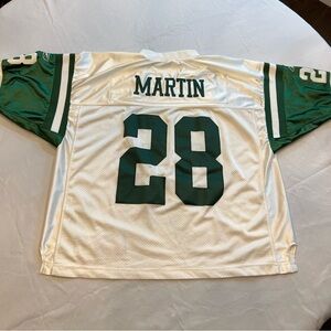 REEBOK New York Jets Martin #28 Football Jersey, Size 56